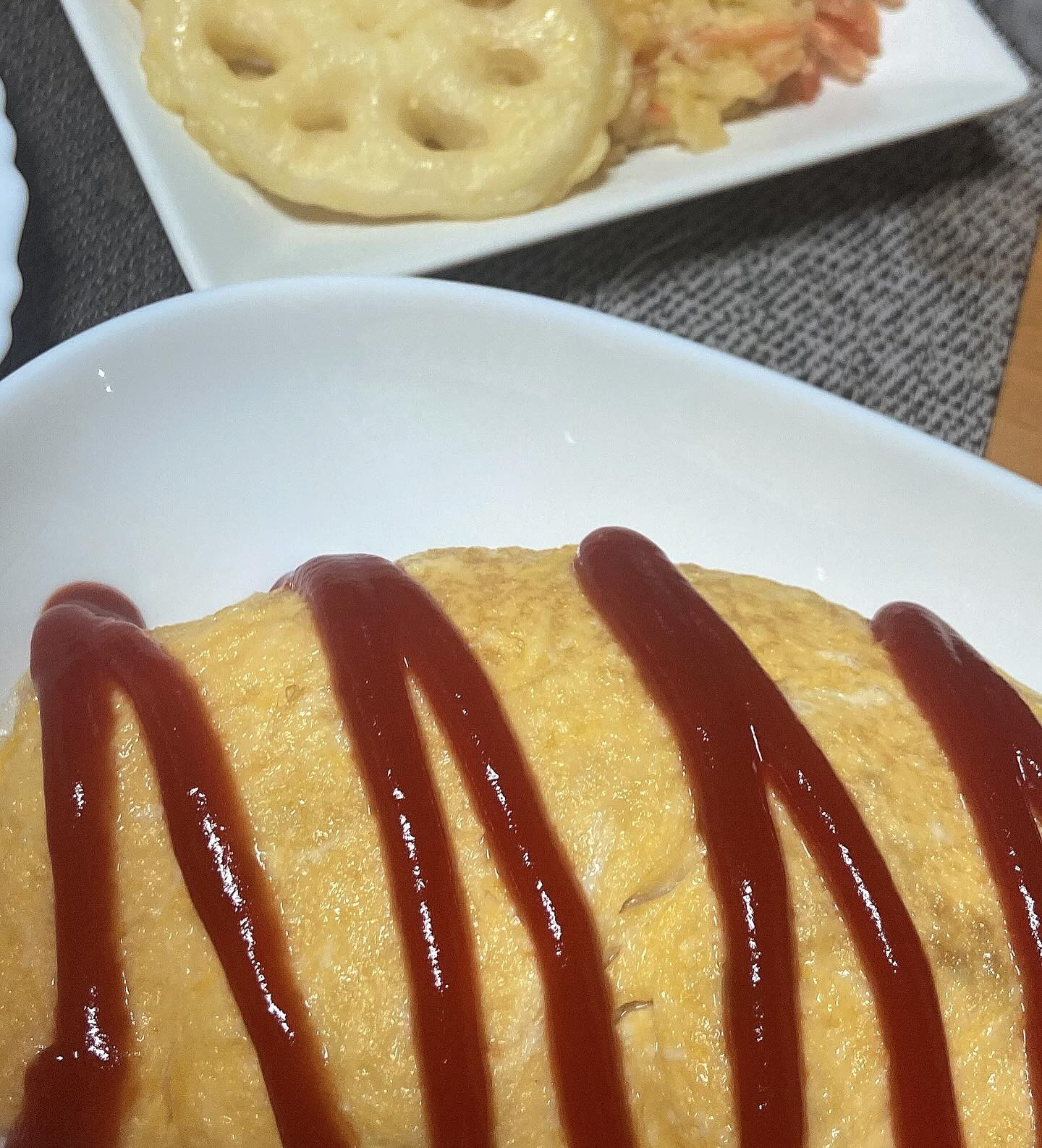 今日はサラダなし🥗❌