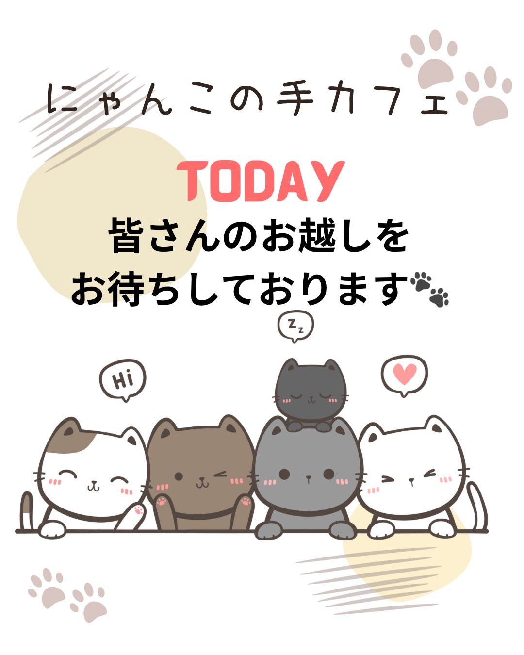 本日！